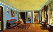 Kapiton Zelentsov Sitting-Room oil